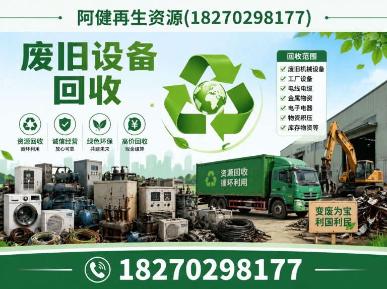 西塞山区黄石废品回收展示图